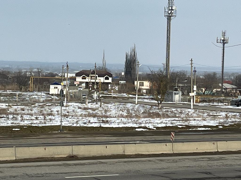 Вид села с Федеральной трассы.